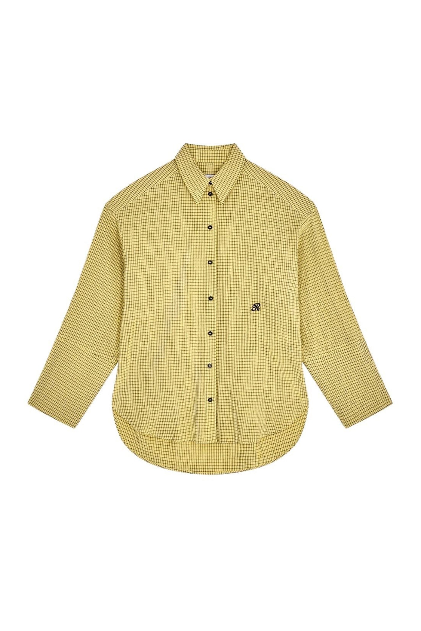 Chemise Kelly en coton - Yellow