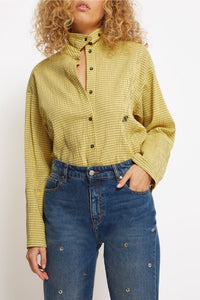 Chemise Kelly en coton - Yellow