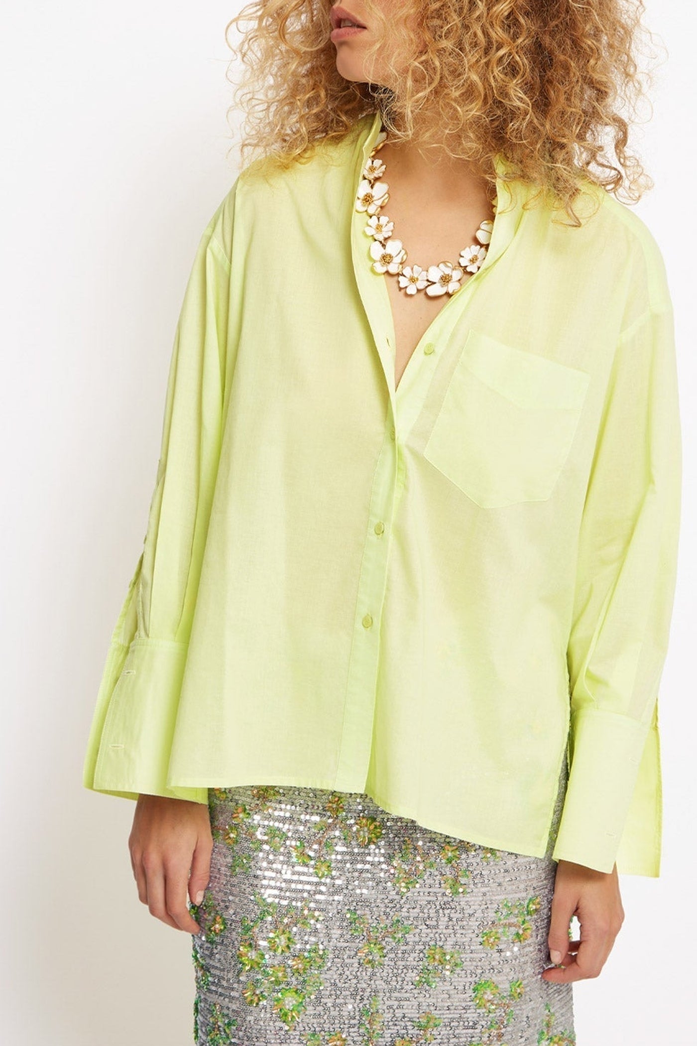 Pipo cotton shirt - Mojito