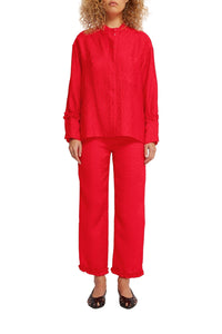 Chemise Potts droite - Rouge