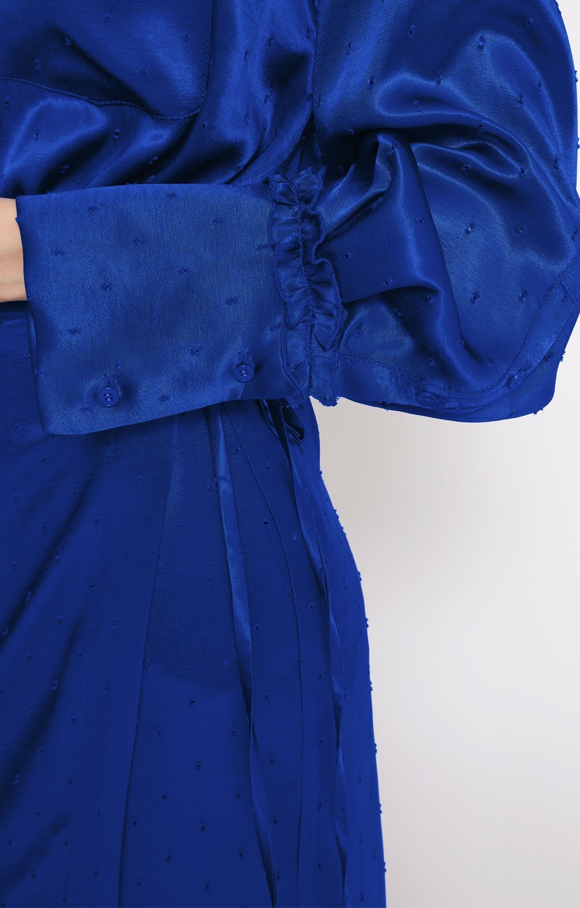 Chemise Potts col mao - Blue