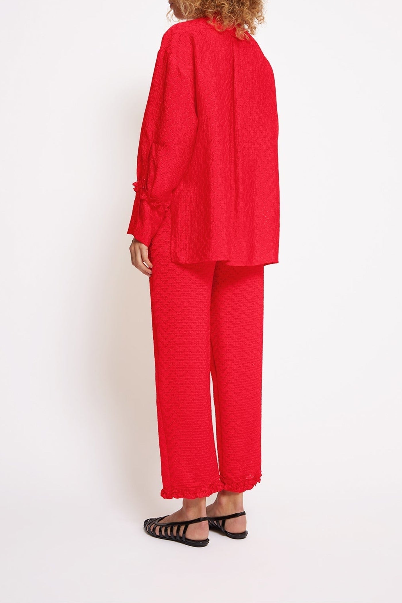 Chemise Potts droite - Rouge