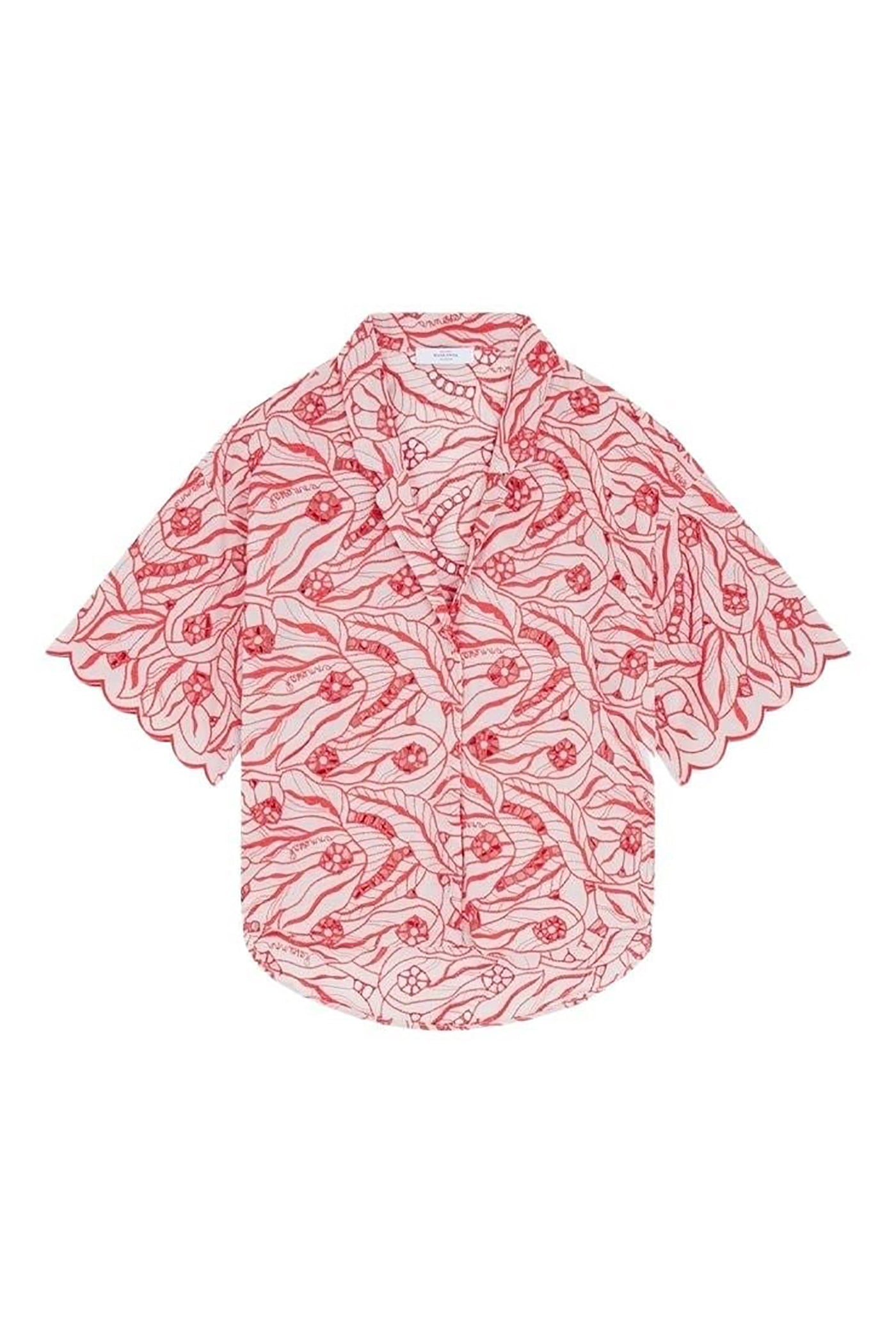 Chemise Romeo à motifs - Rose