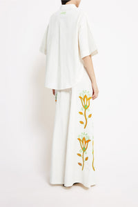Romeo cotton shirt - Ivory