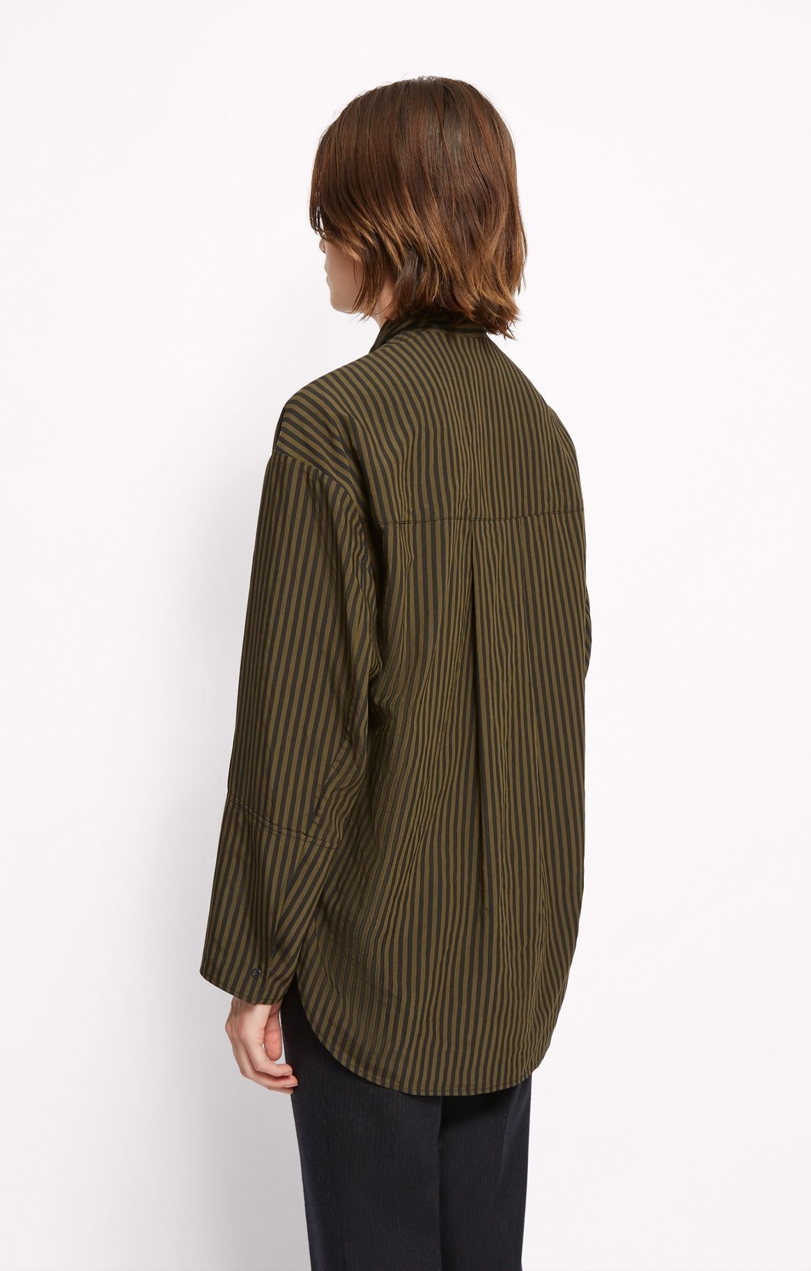 Chemise Vito à rayures - Green