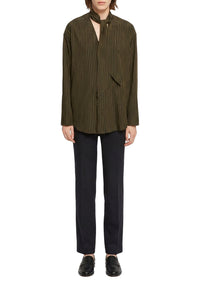 Chemise Vito à rayures - Green