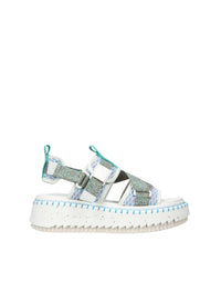 Horizon Blue FLAT SANDALS - Horizon Blue