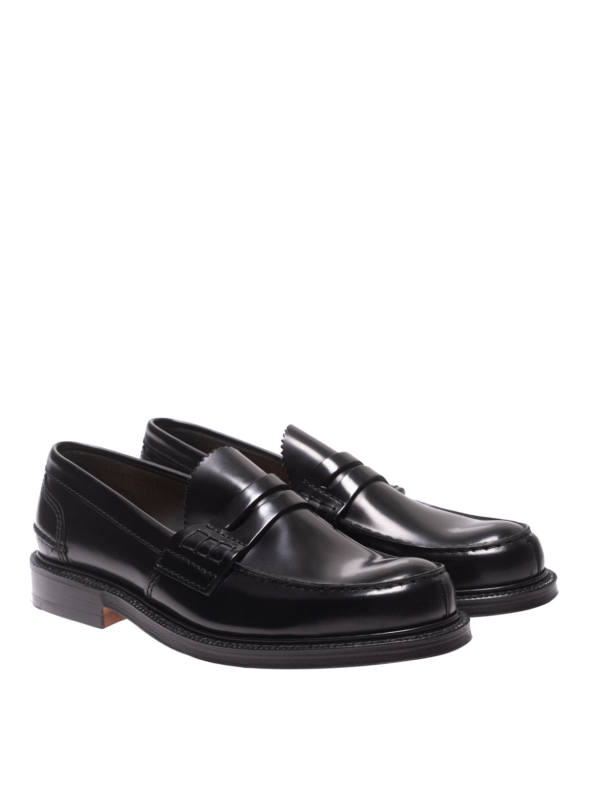 Willenhall Loafers - Smoked Black Bookbinder