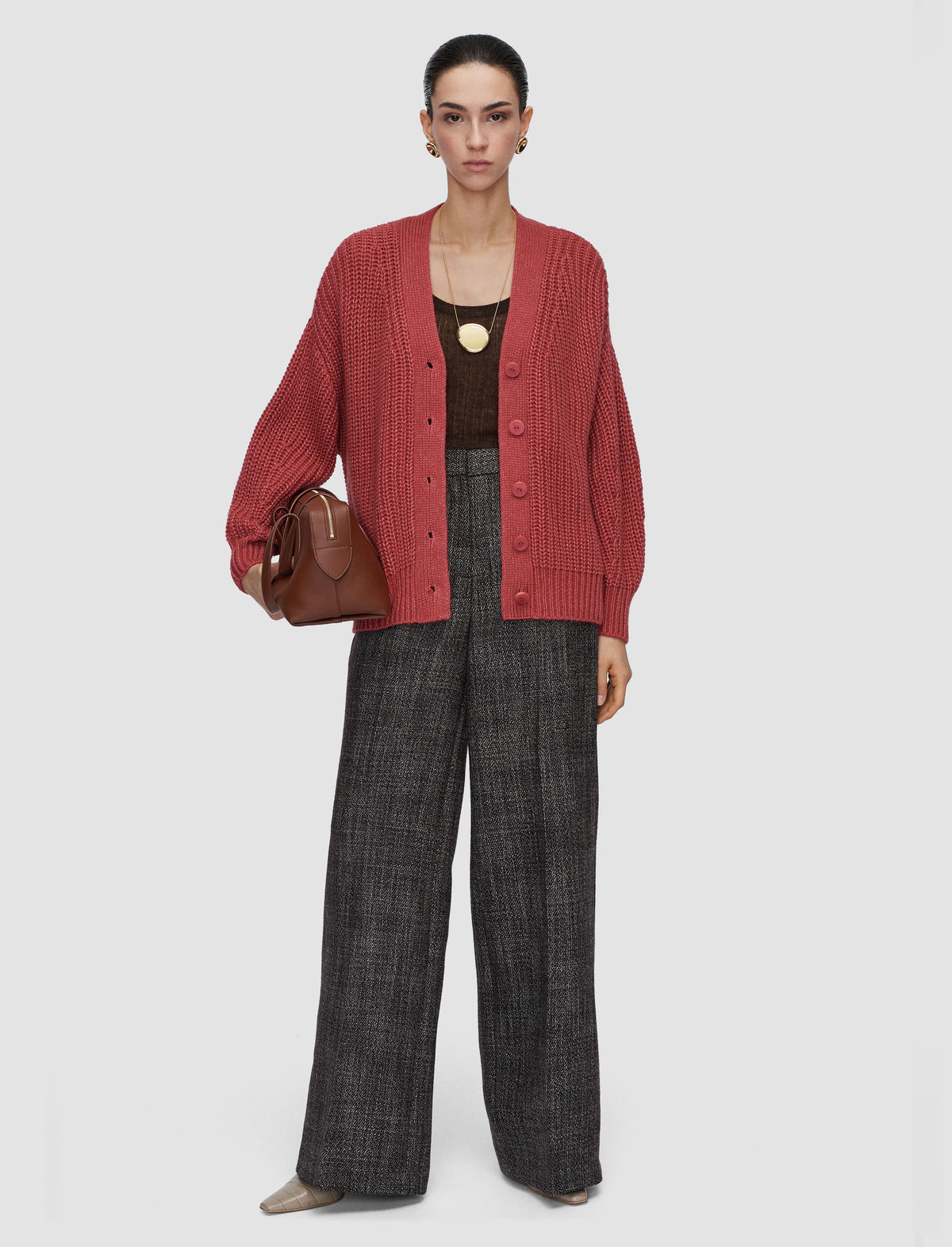 Mulberry Cardigan Maille - Mulberry