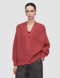 Mulberry Cardigan Maille - Mulberry