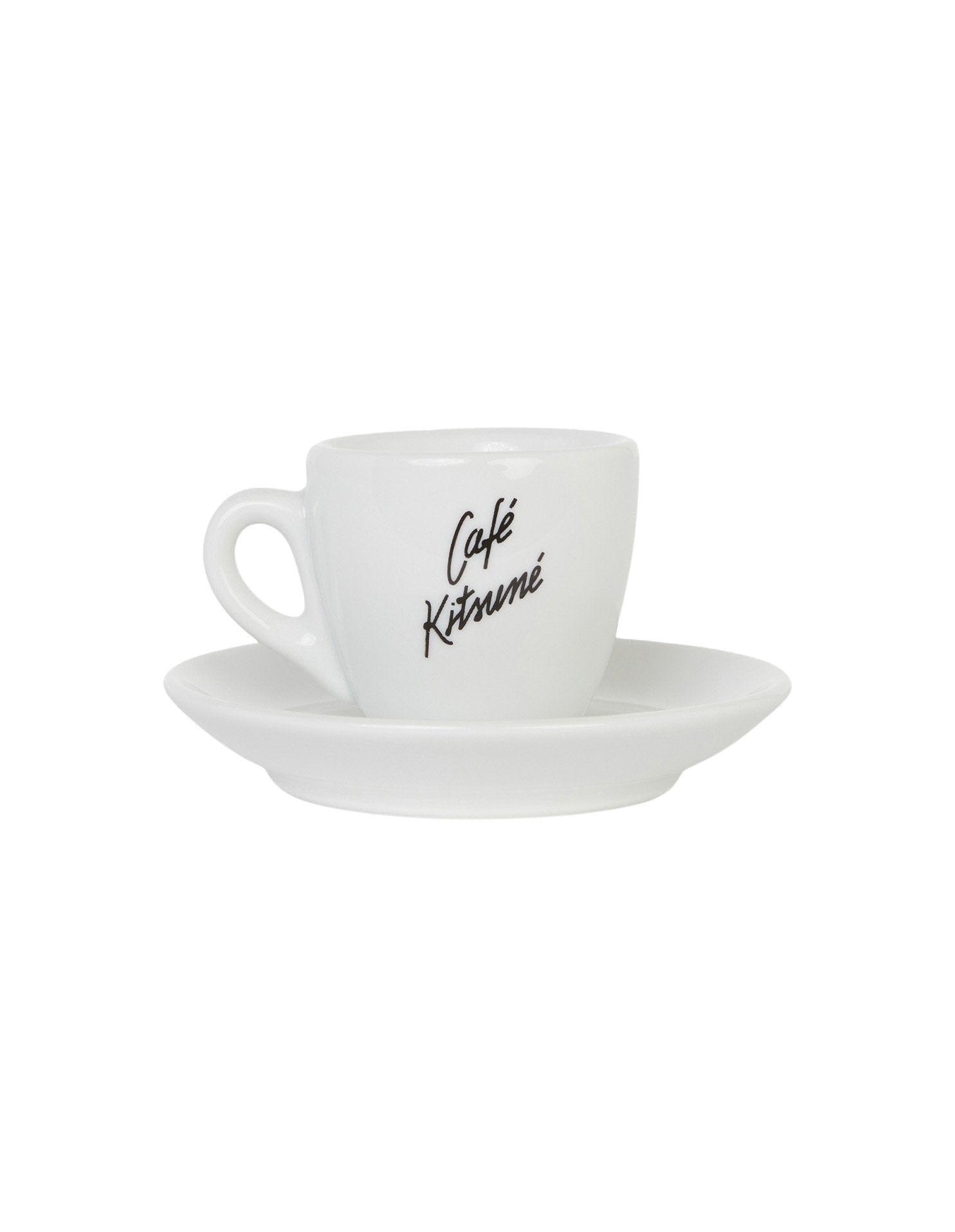 Petit service de tasse et soucoupe en porcelaine - White