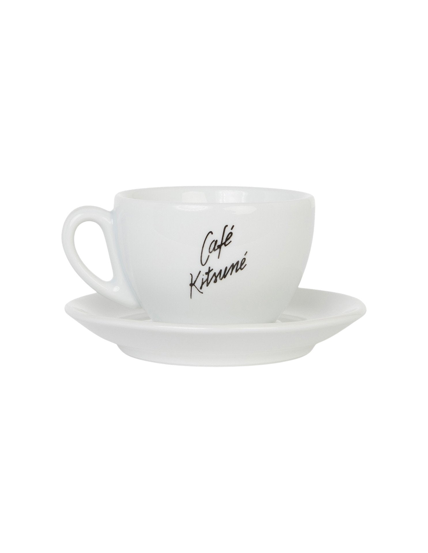 Grand service de tasse et soucoupe en porcelaine - White