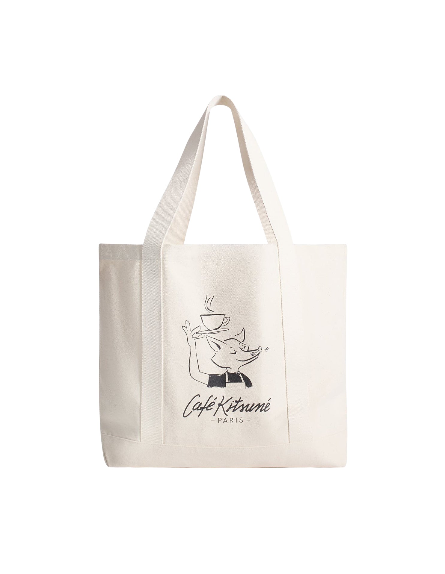 Sac cabas Café Kitsuné Coffee Cup imprimé - Tapioca