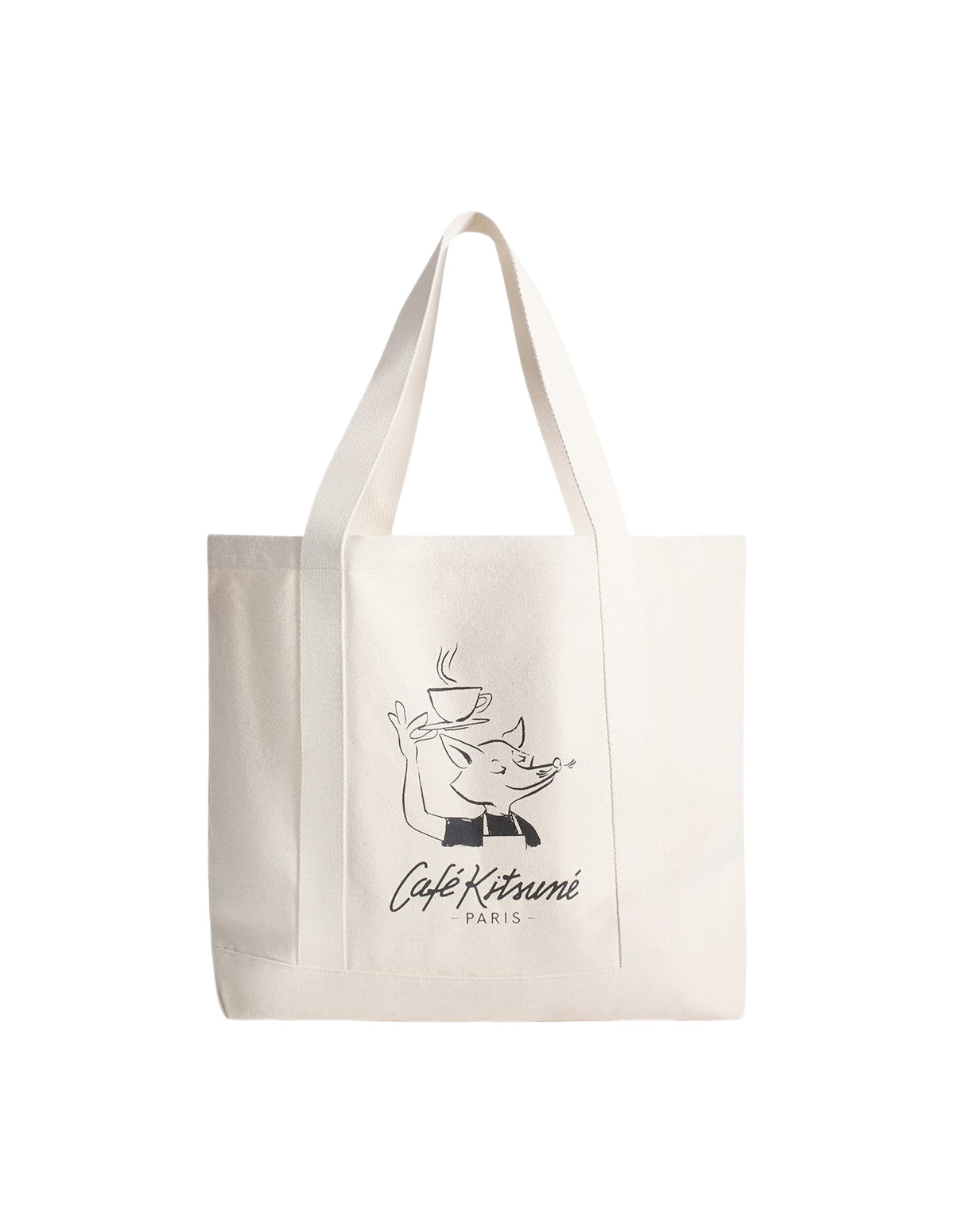 Sac cabas Coffee Cup Café Kitsuné - Tapioca