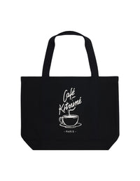 Sac cabas Coffee Cup Café Kitsuné - Black