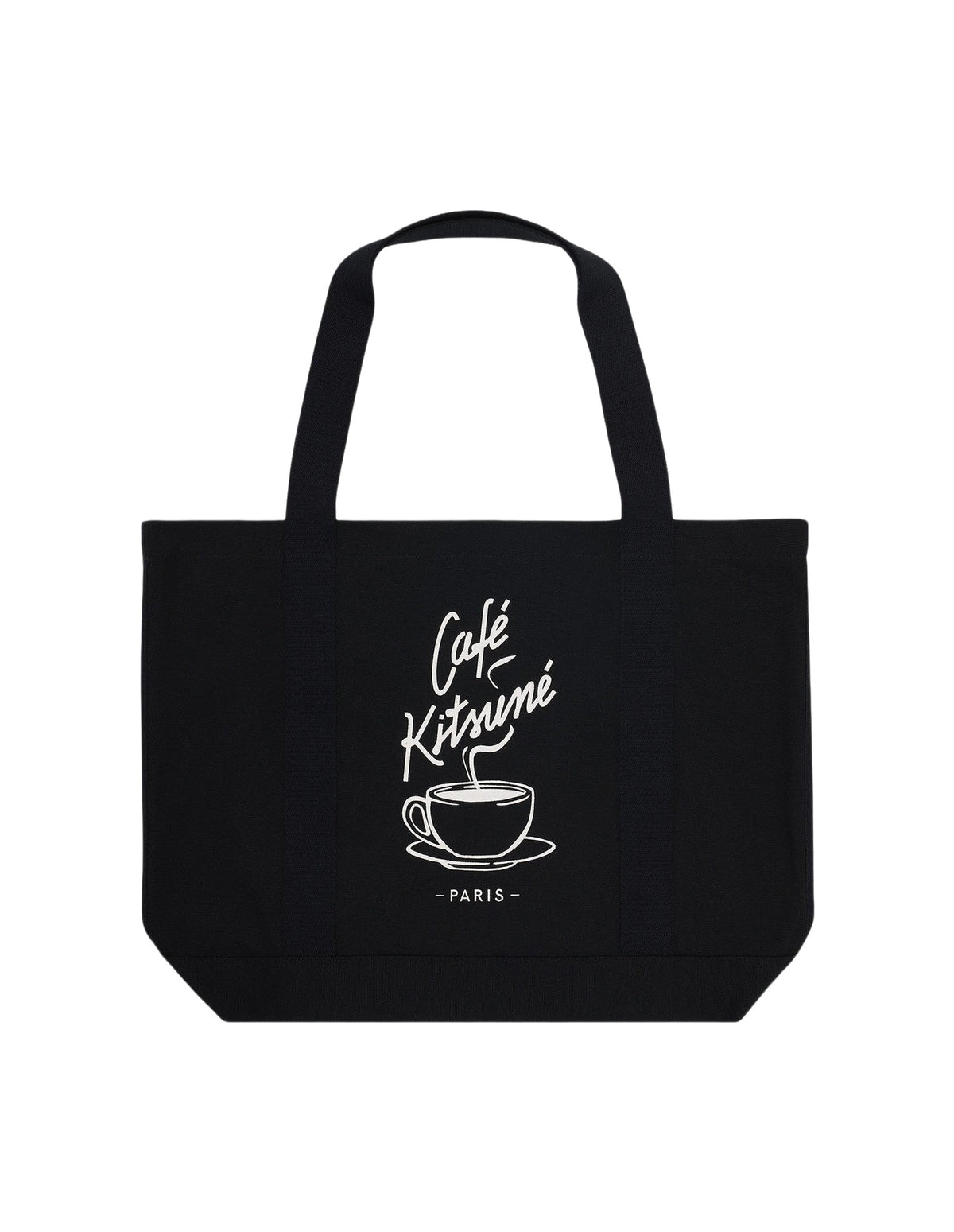 Sac cabas Coffee Cup Café Kitsuné - Black