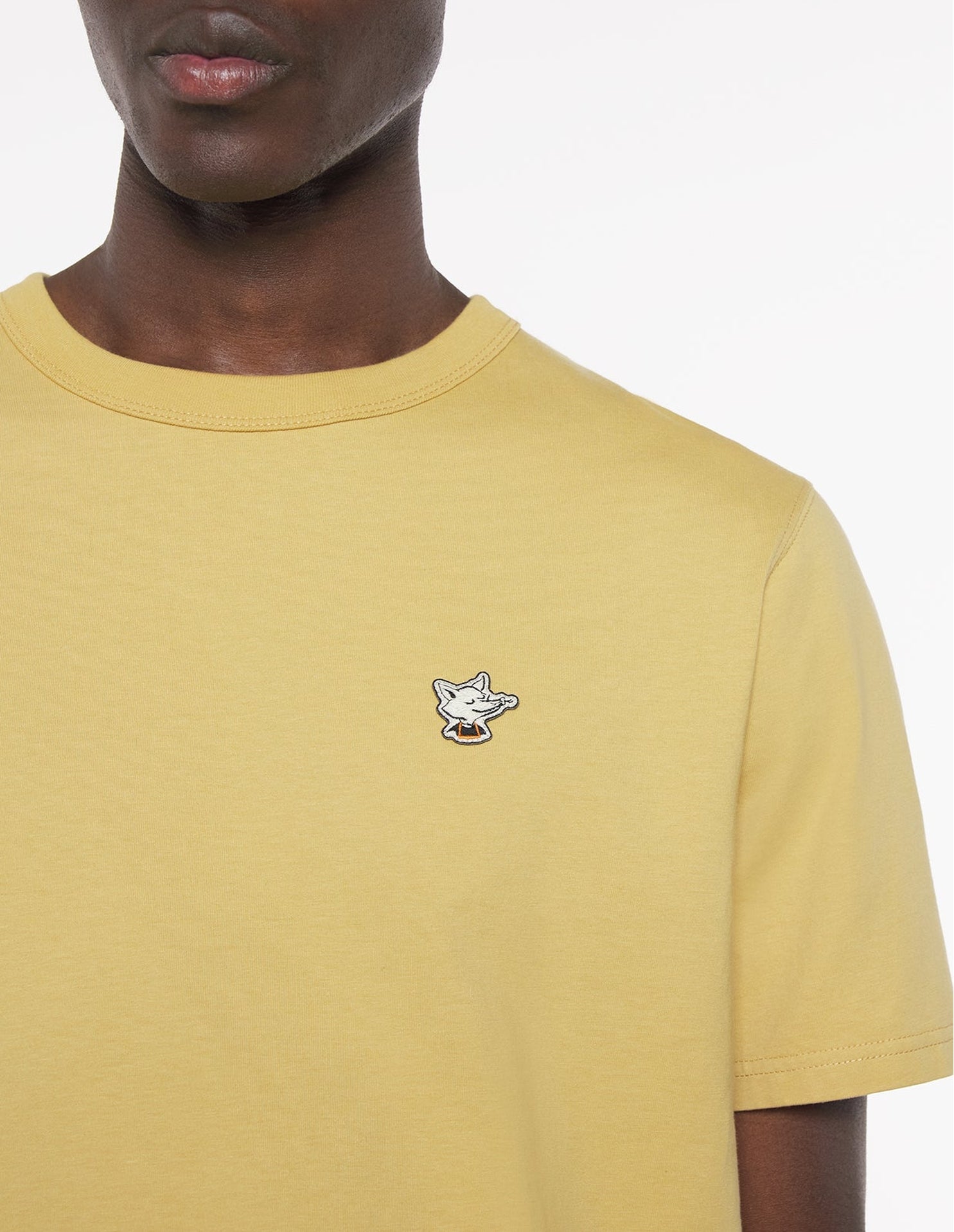 Relax Patch Barista Fox T-shirt - Sesame