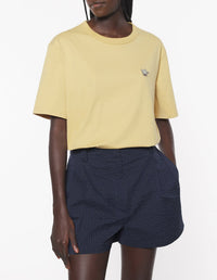 Relax Patch Barista Fox T-shirt - Sesame