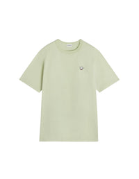 Barista Fox Patch Relax T-Shirt - Basil