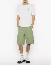 Relax Patch Barista Fox T-shirt - Tapioca