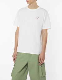 Relax Patch Barista Fox T-shirt - Tapioca