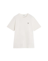 Relax Patch Barista Fox T-shirt - Tapioca