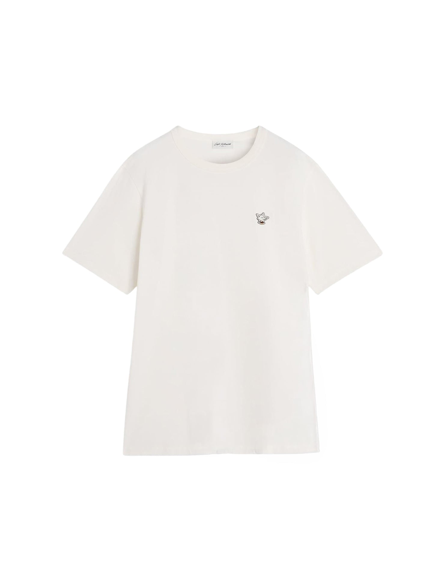 Relax Patch Barista Fox T-shirt - Tapioca