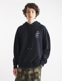 Café Kitsuné Coffee Cup Hoodie - Black