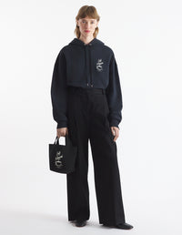 Café Kitsuné Coffee Cup Hoodie - Black