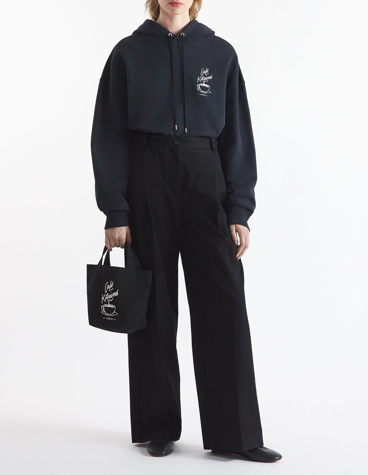 Sweatshirt Coffee Cup Café Kitusné - Black