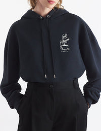 Sweatshirt Coffee Cup Café Kitusné - Black