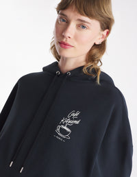 Café Kitsuné Coffee Cup Hoodie - Black