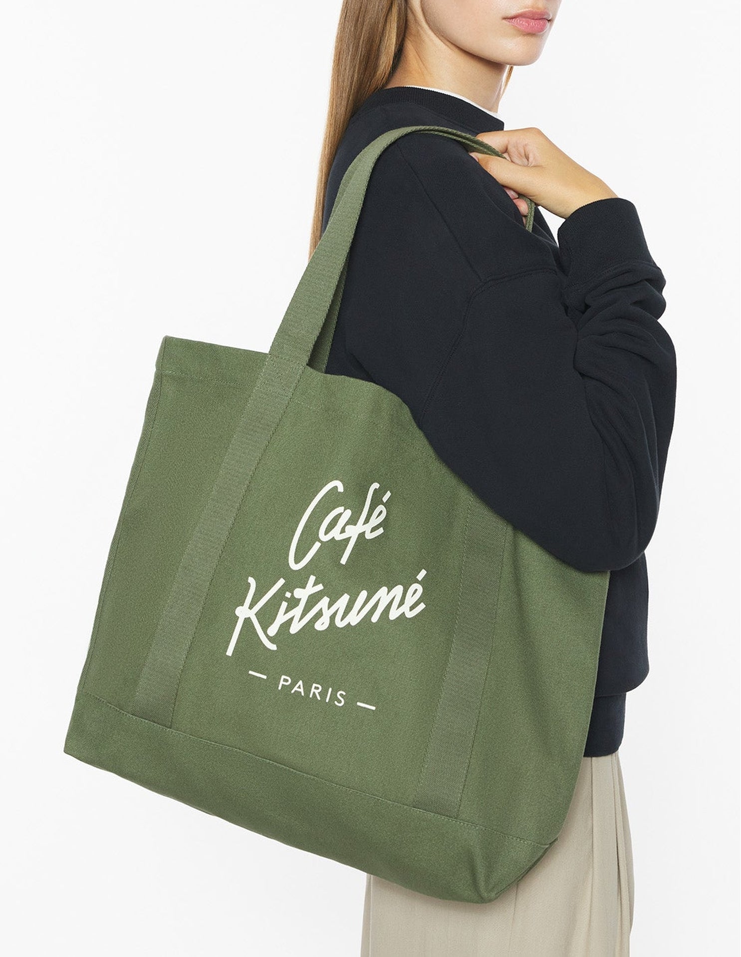 Café Kitsuné tote bag - Bay Leaf