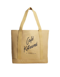 Sac cabas Café Kitsuné avec logo imprimé - Sesame