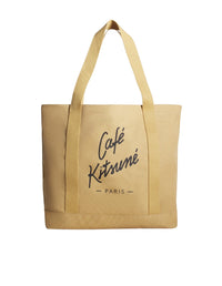 Sac cabas Café Kitsuné avec logo imprimé - Sesame