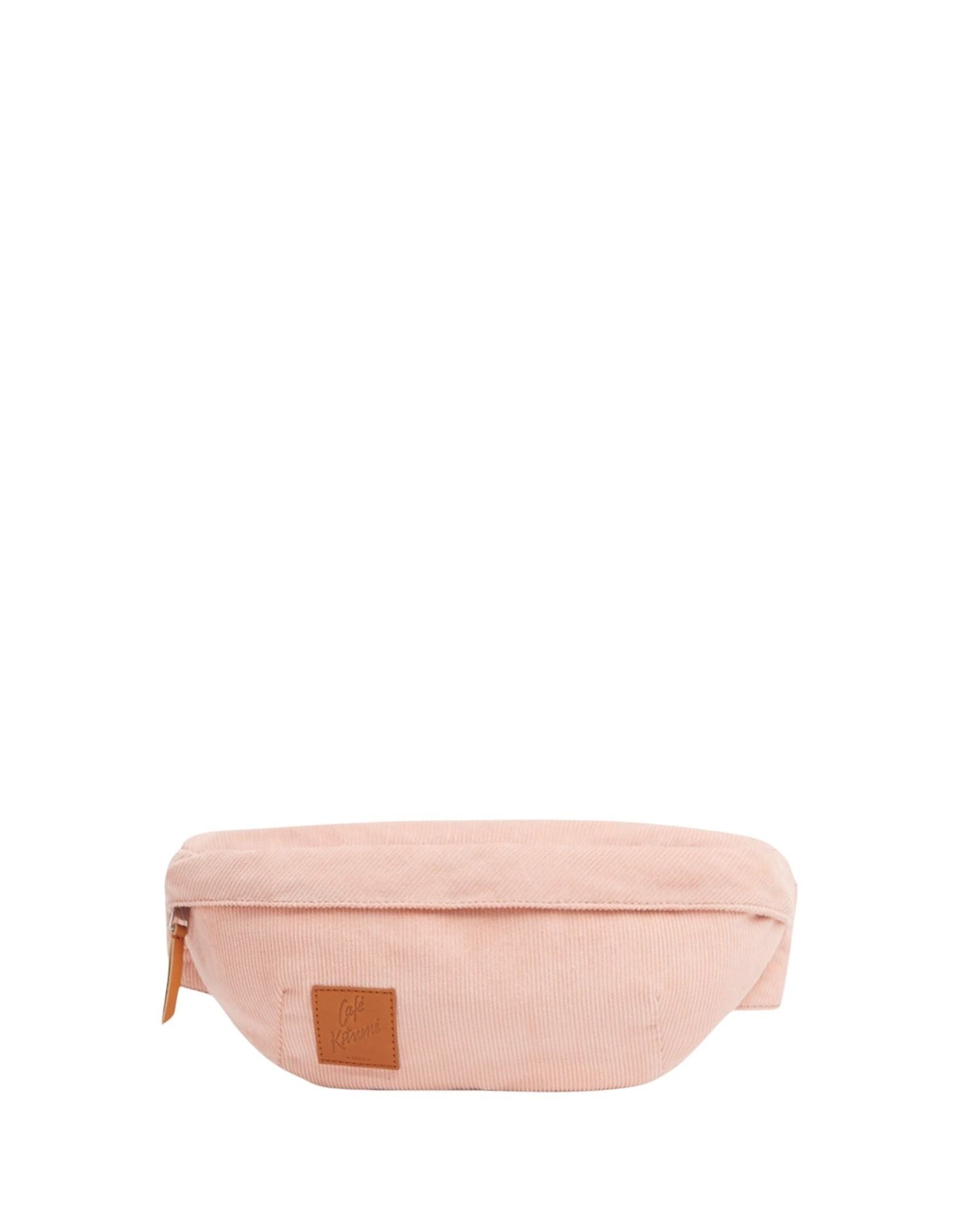 Corduroy fanny pack Café Kitsuné - Pink Juice