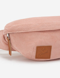 Corduroy fanny pack Café Kitsuné - Pink Juice