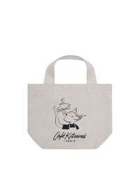 Café Kitsuné Fox Small Shopping Bag - Tapioca