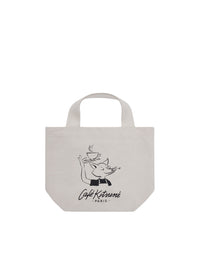 Petit sac cabas Café Kitsuné Fox - Tapioca
