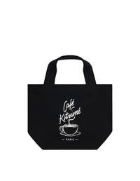 Petit sac cabas Café Kitsuné Coffee Cup - Black