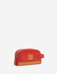 Café Kitsuné Corduroy Pencil Case - Adzuki