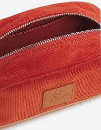 Café Kitsuné Corduroy Pencil Case - Adzuki