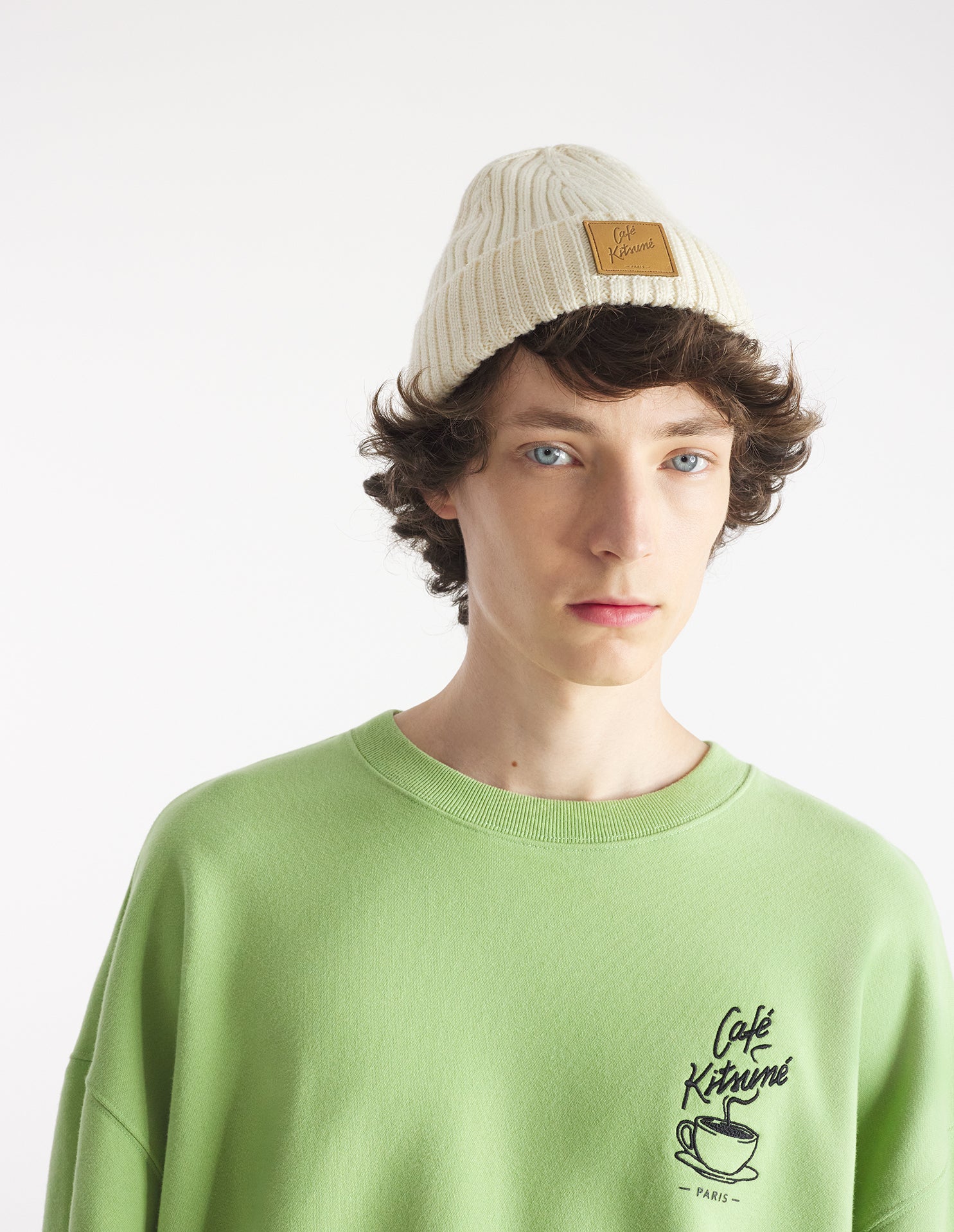 Café Kitsuné Beanie - Tapioca