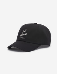 Café Kitsuné Paris embroidered cap - Black
