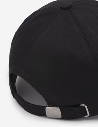 Café Kitsuné Paris embroidered cap - Black