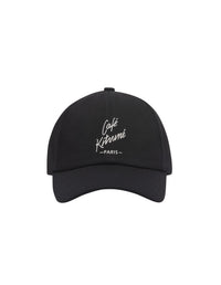Casquette Café Kitsuné Paris brodée - Black
