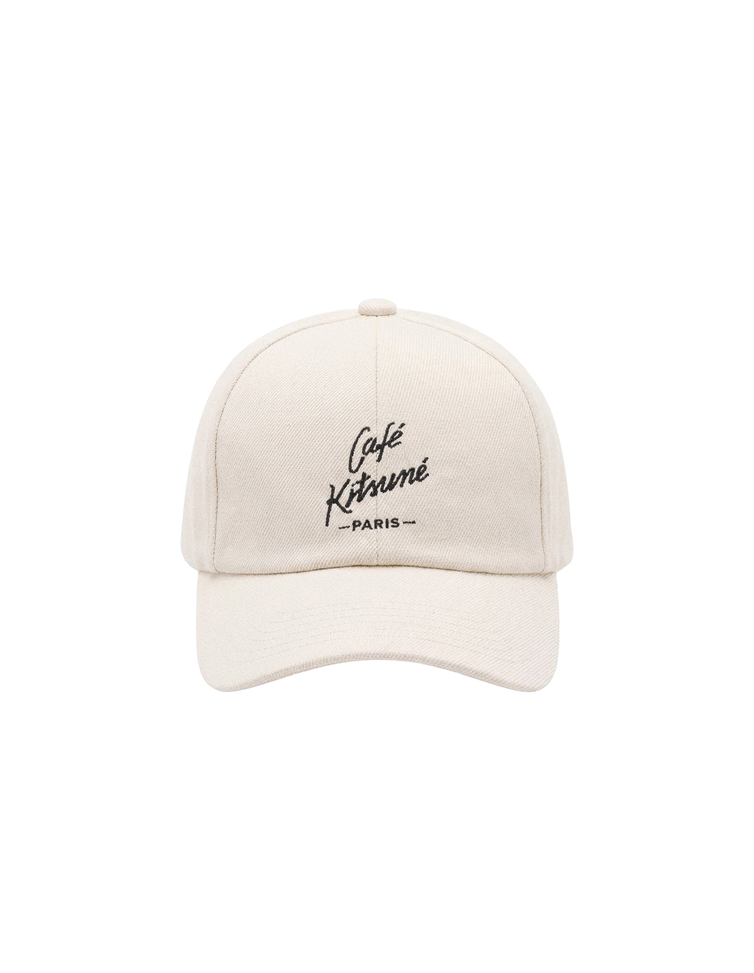 Café Kitsuné Paris embroidered cap - Tapioca