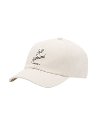Café Kitsuné Paris embroidered cap - Tapioca