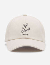 Café Kitsuné Paris embroidered cap - Tapioca