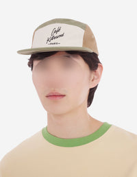 Casquette Café Kitsuné rayée - Tapioca Colorblock
